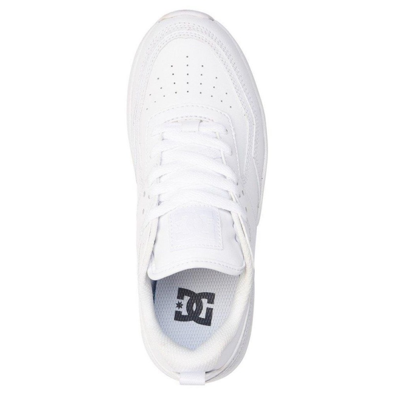 Chaussures de Sport DC Shoes E.Tribeka Femme Blanche | MEDA-69783