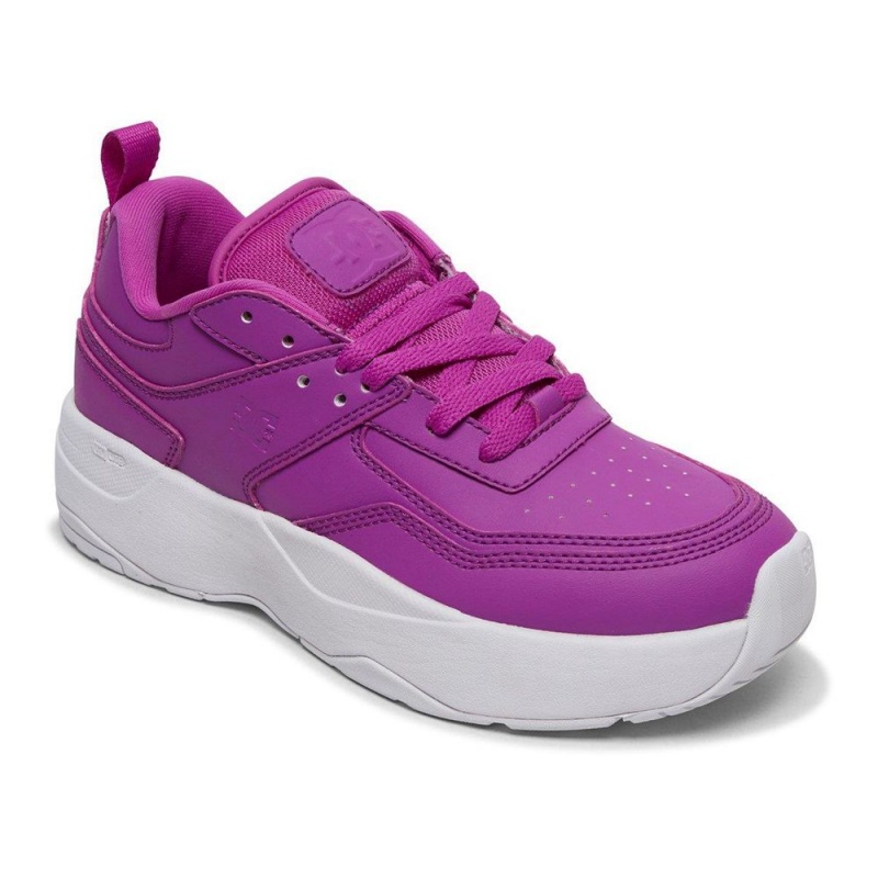 Chaussures de Sport DC Shoes E.Tribeka Femme Violette | CTRN-38061