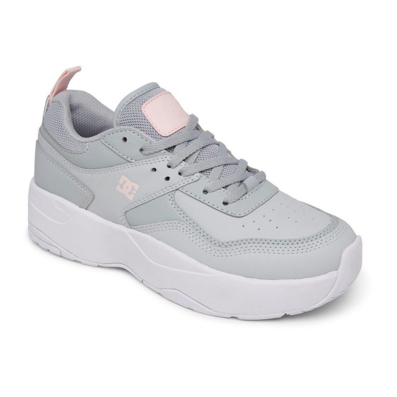 Chaussures de Sport DC Shoes E.Tribeka Femme Grise Rose | FGRJ-64805