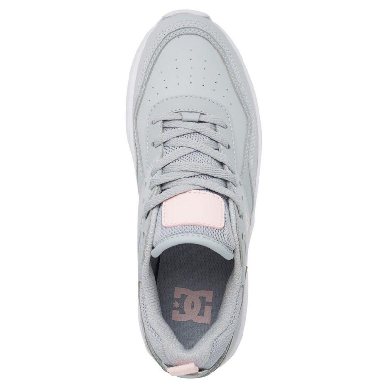 Chaussures de Sport DC Shoes E.Tribeka Femme Grise Rose | FGRJ-64805