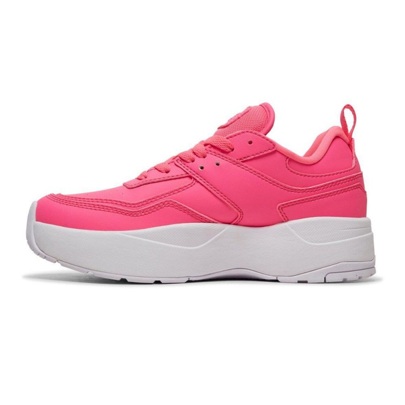 Chaussures de Sport DC Shoes E.Tribeka Femme Rose Foncé | URTZ-96102