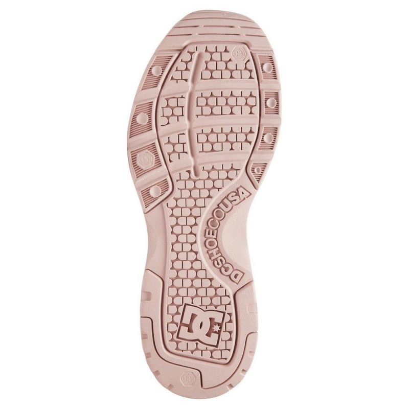 Chaussures de Sport DC Shoes E.Tribeka Femme Rose | UOPM-71268