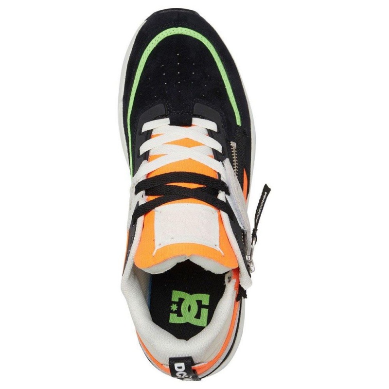 Chaussures de Sport DC Shoes E.Tribeka Homme Noir Orange | DIFS-69853