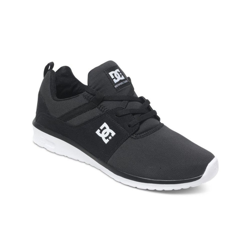 Chaussures de Sport DC Shoes Heathrow Femme Noir Blanche | HQXG-18645