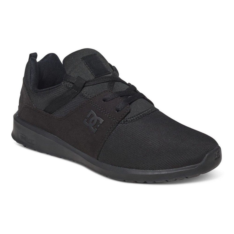 Chaussures de Sport DC Shoes Heathrow Femme Noir | QMLW-01674