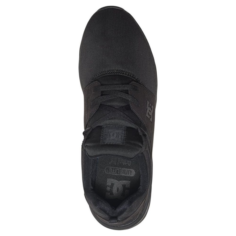 Chaussures de Sport DC Shoes Heathrow Femme Noir | QMLW-01674