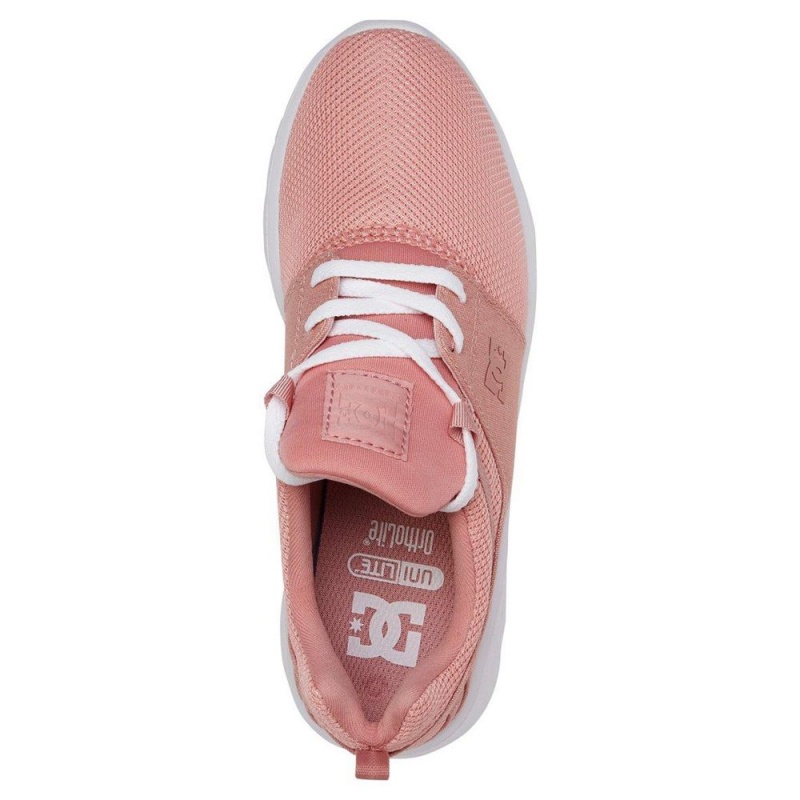 Chaussures de Sport DC Shoes Heathrow Femme Rose | CHMV-65978