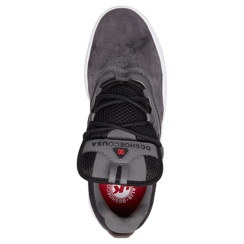 Chaussures de Sport DC Shoes Kalis Homme Grise Noir | HLJN-64312