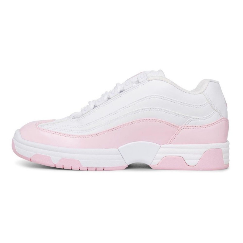 Chaussures de Sport DC Shoes Legacy Lite Femme Blanche Rose | OGUZ-23891