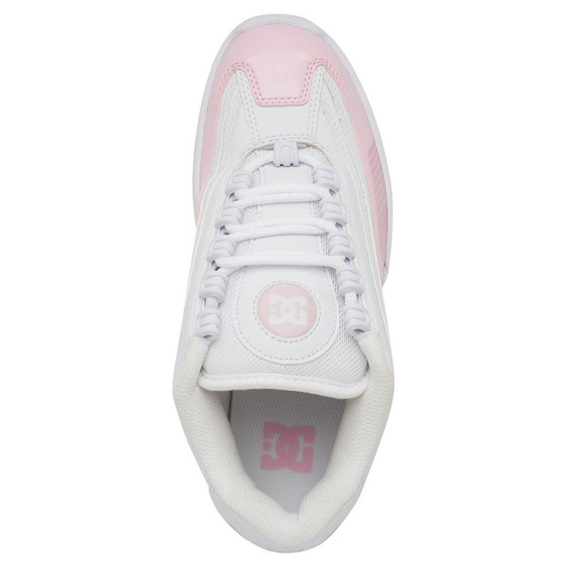 Chaussures de Sport DC Shoes Legacy Lite Femme Blanche Rose | OGUZ-23891