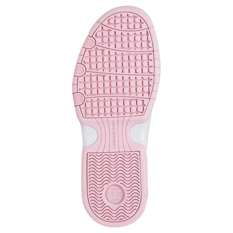 Chaussures de Sport DC Shoes Legacy Lite Femme Blanche Rose | OGUZ-23891