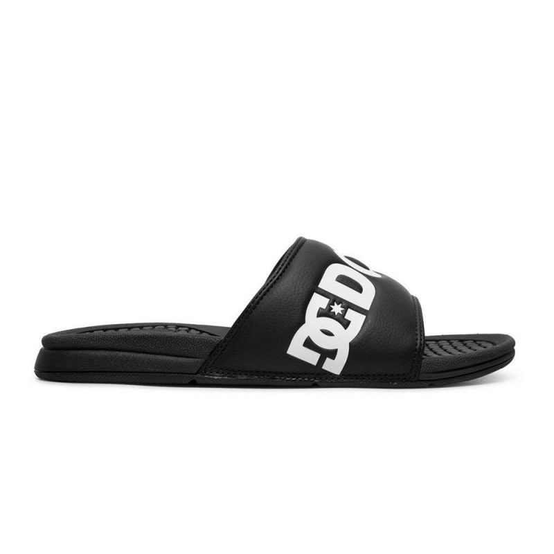 Sandale DC Shoes Bolsa Homme Noir Blanche | AZJS-97015