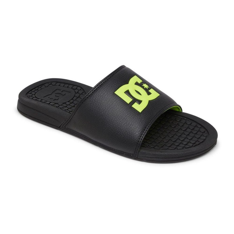 Sandale DC Shoes Bolsa Homme Noir Vert | YFAB-60289