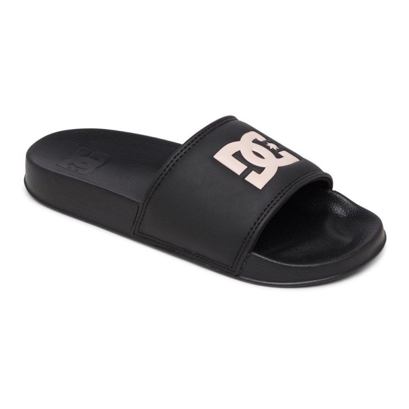 Sandale DC Shoes Slides Femme Noir Rose | ZGHY-78231